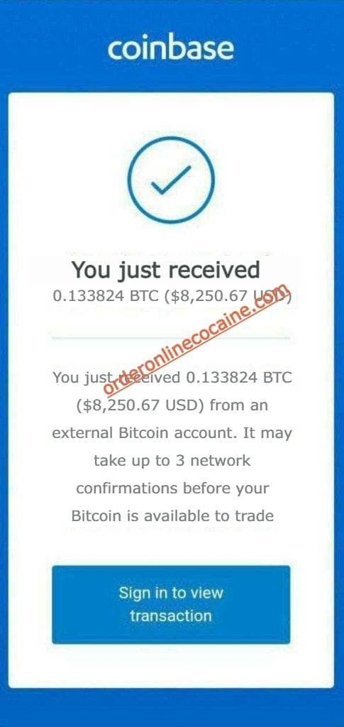 coinbase cocaine payment